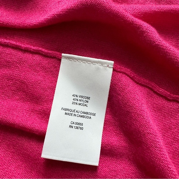 REITMANS 3/4-sleeves V-neckline bolero / short and light pink cardigan - Picture 6 of 9